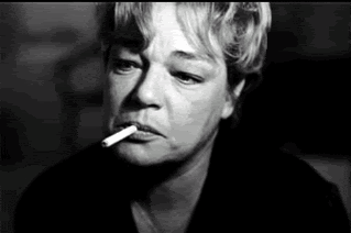 Simone Signoret older